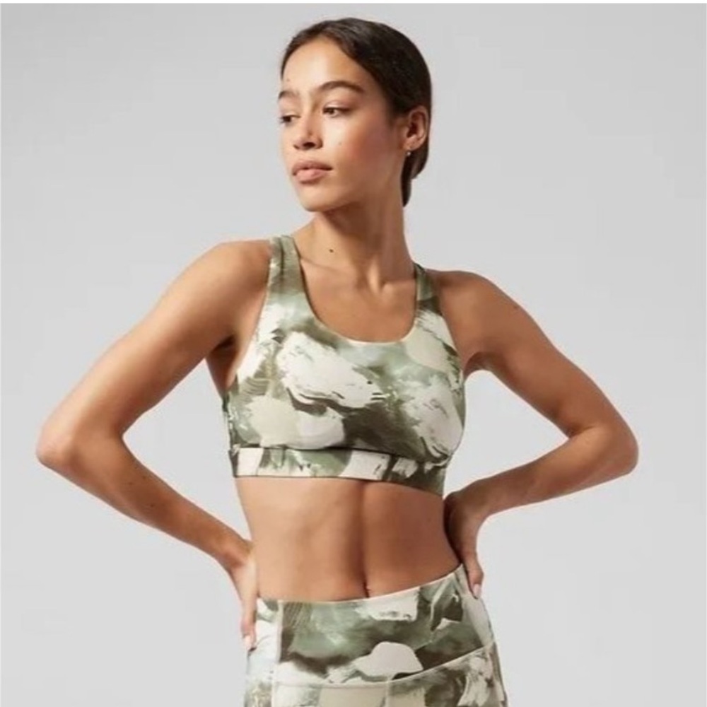 Athleta Ultimate Printed Bra D-DD